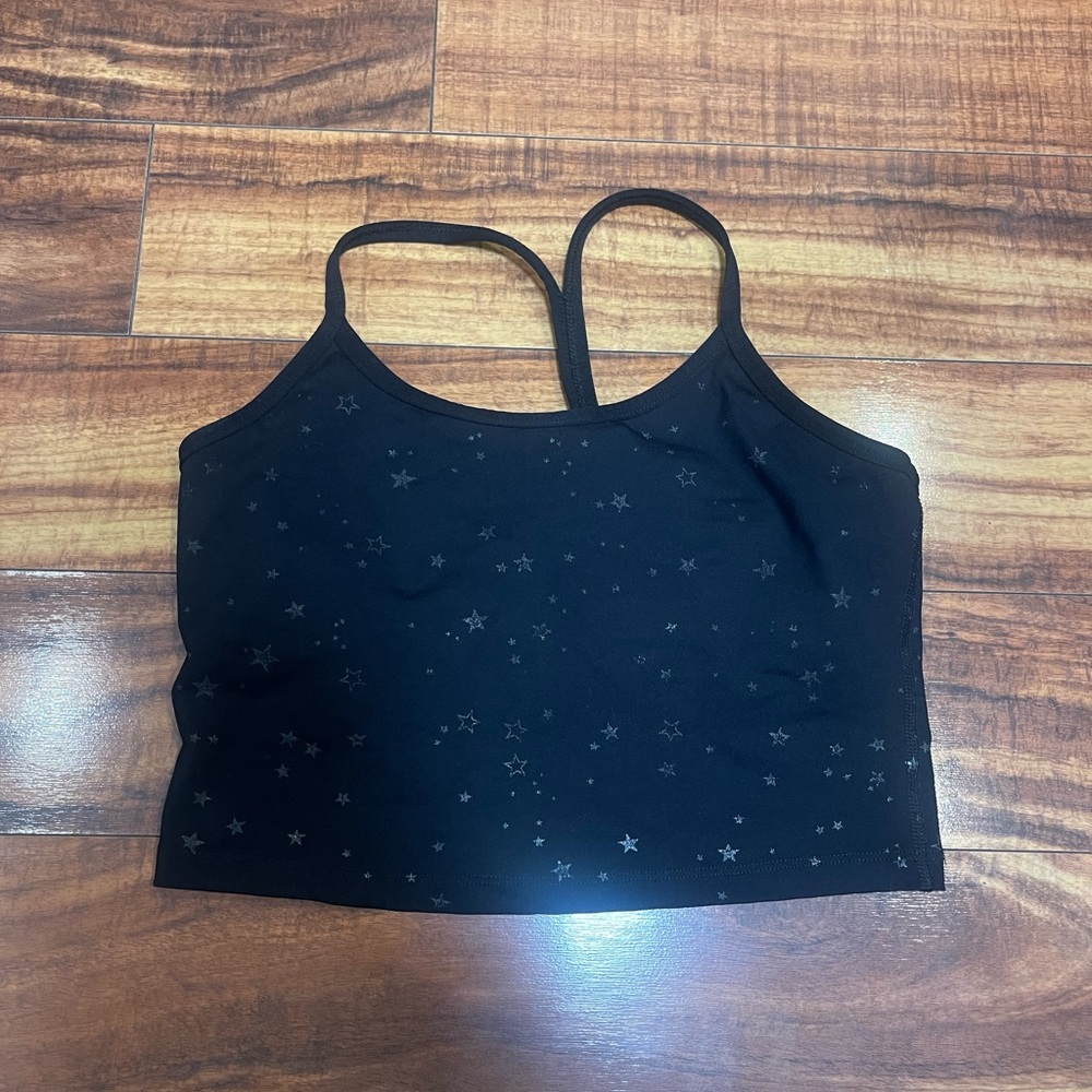 Beyond Yoga Tossed Star Racerback Cropped Tank